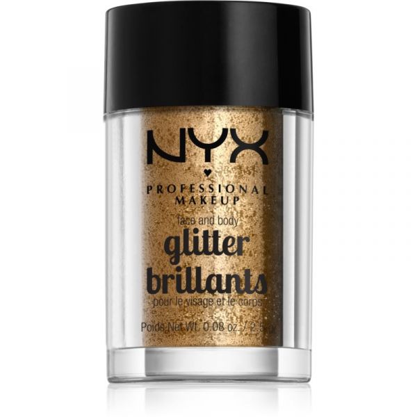 Nyx Glitter Rosto & Corpo Tom Bronze