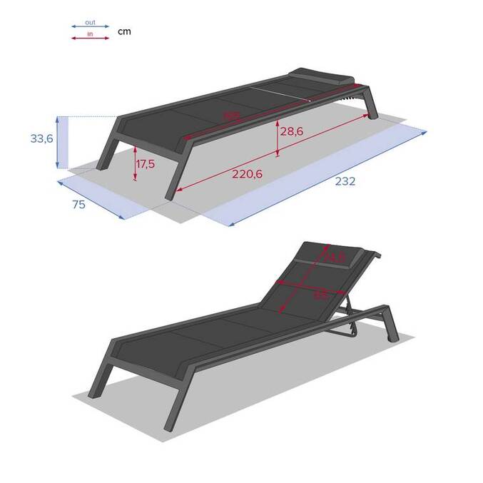 Transat ALLURE Poivre & Graphite