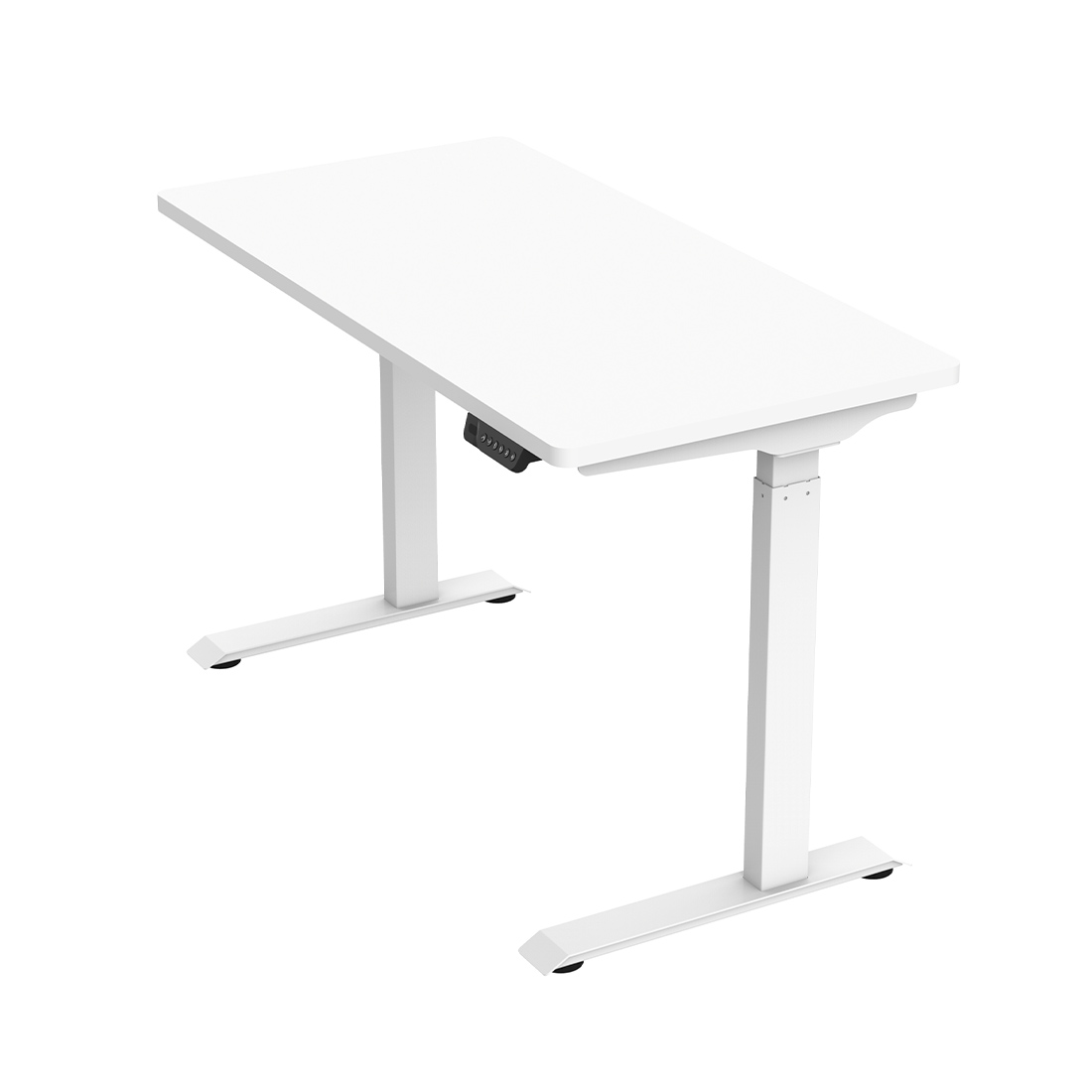 Contini höhenverstellbarer Bürotisch 120 x 60 cm weiss