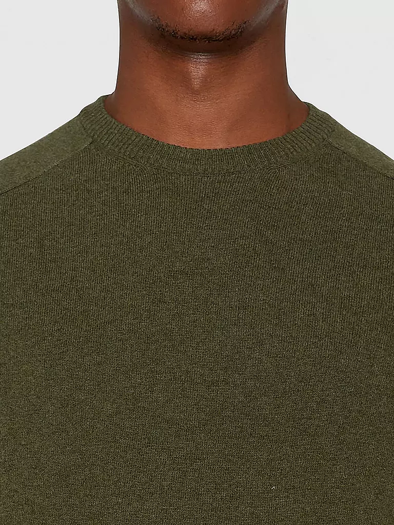 KNOWLEDGE COTTON APPAREL Pullover FIELD grün