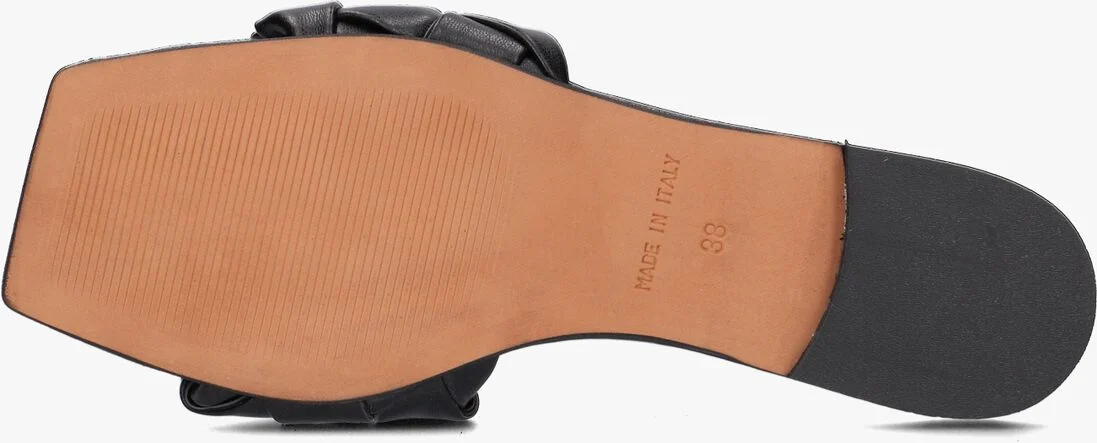 NOTRE-V zwarte notre-v slippers 7135