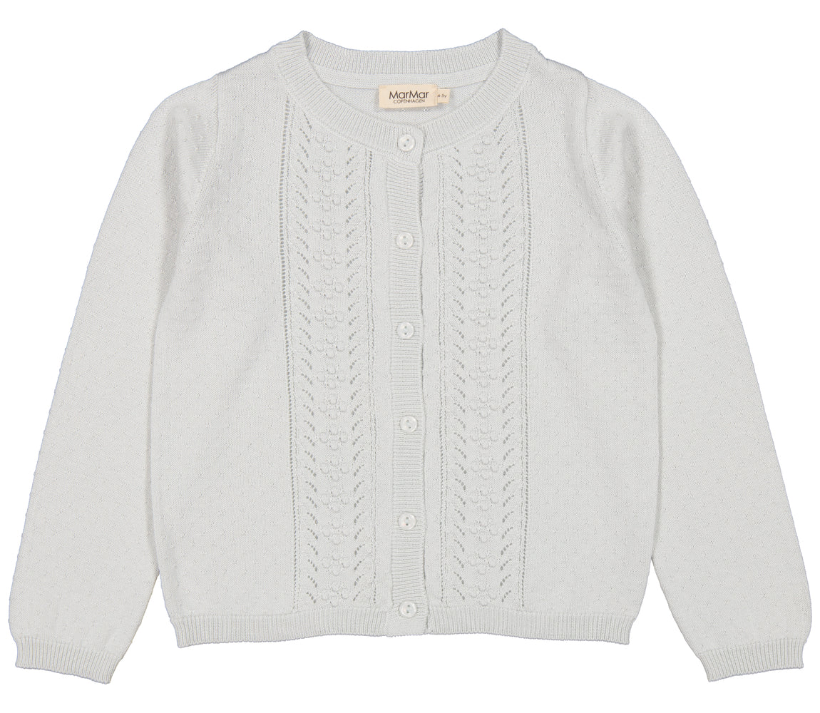 Tilda, Strik cardigan - Morning Dew