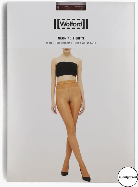 bordeaux wolford panty's neon 40 tights