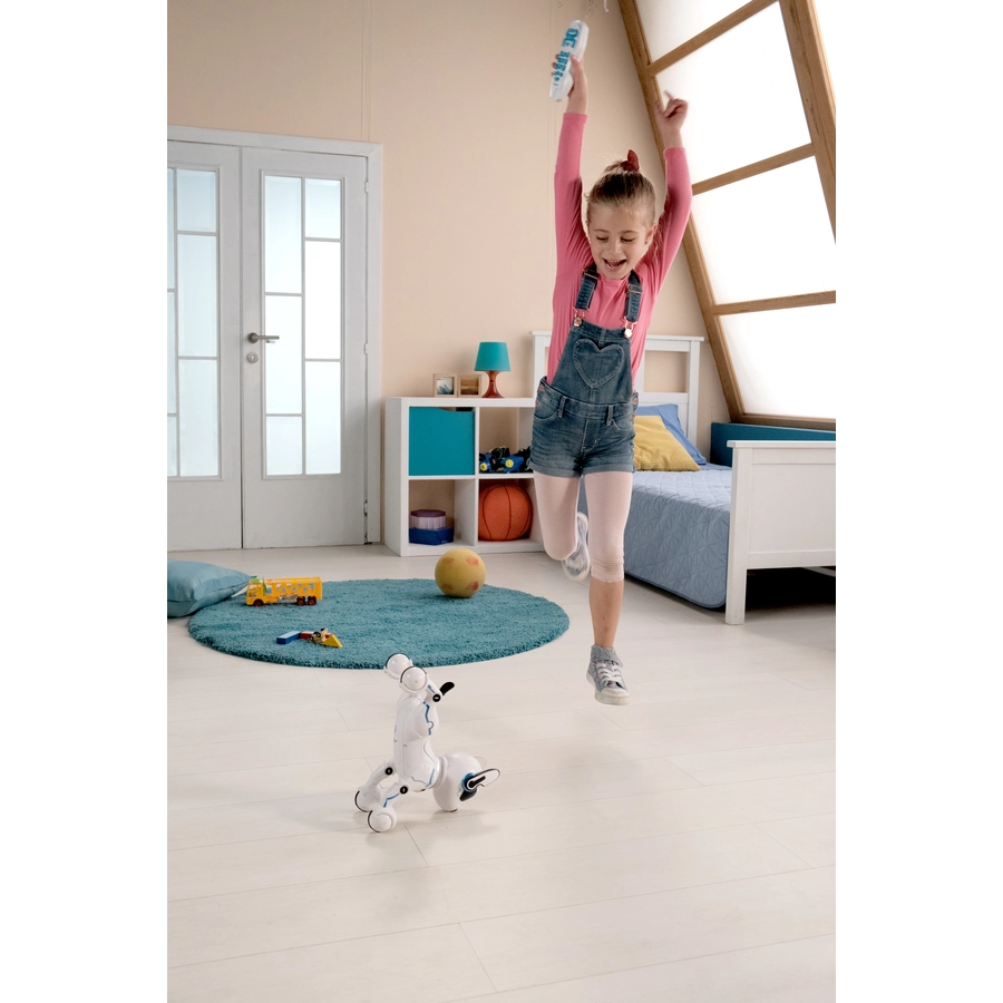 LEXIBOOK Power Puppy - Programmierbarer Lernroboter mit Fernsteuerung