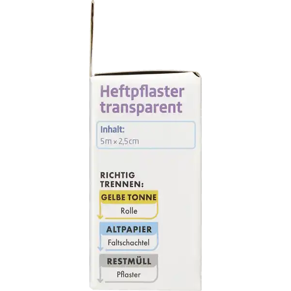 Heftpflaster transparent