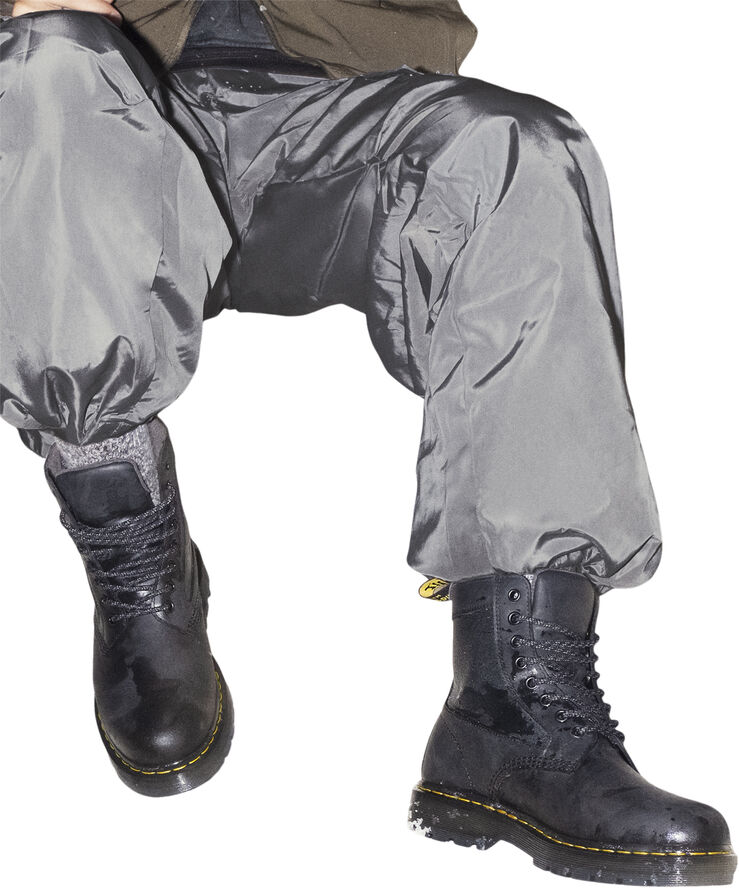 Dr. Martens 1460 Black Connection Wp En Coated Nylon Black
