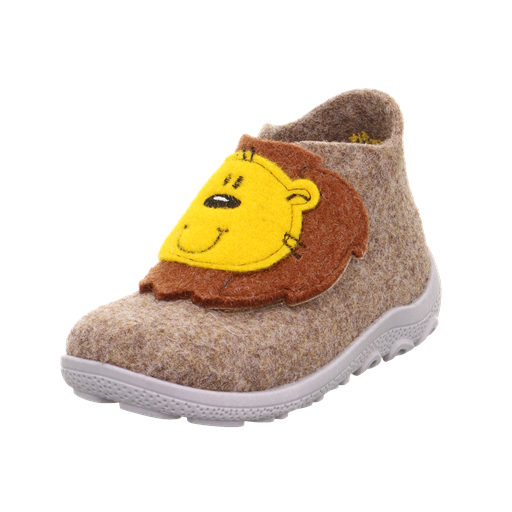 Superfit Happy Octi Hjemmesko, Beige/Grau, 26