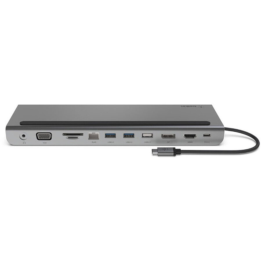 Belkin Station d'accueil USB-C pour 2 écrans 11 en 1, passtrhough 100W