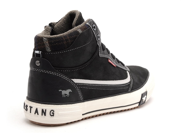 Mustang boots bottine homme 4172504 noir