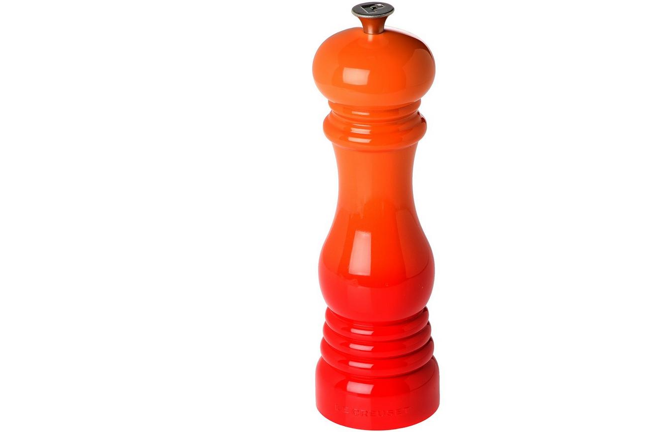 Le Creuset pepermolen oranje-rood 21 cm