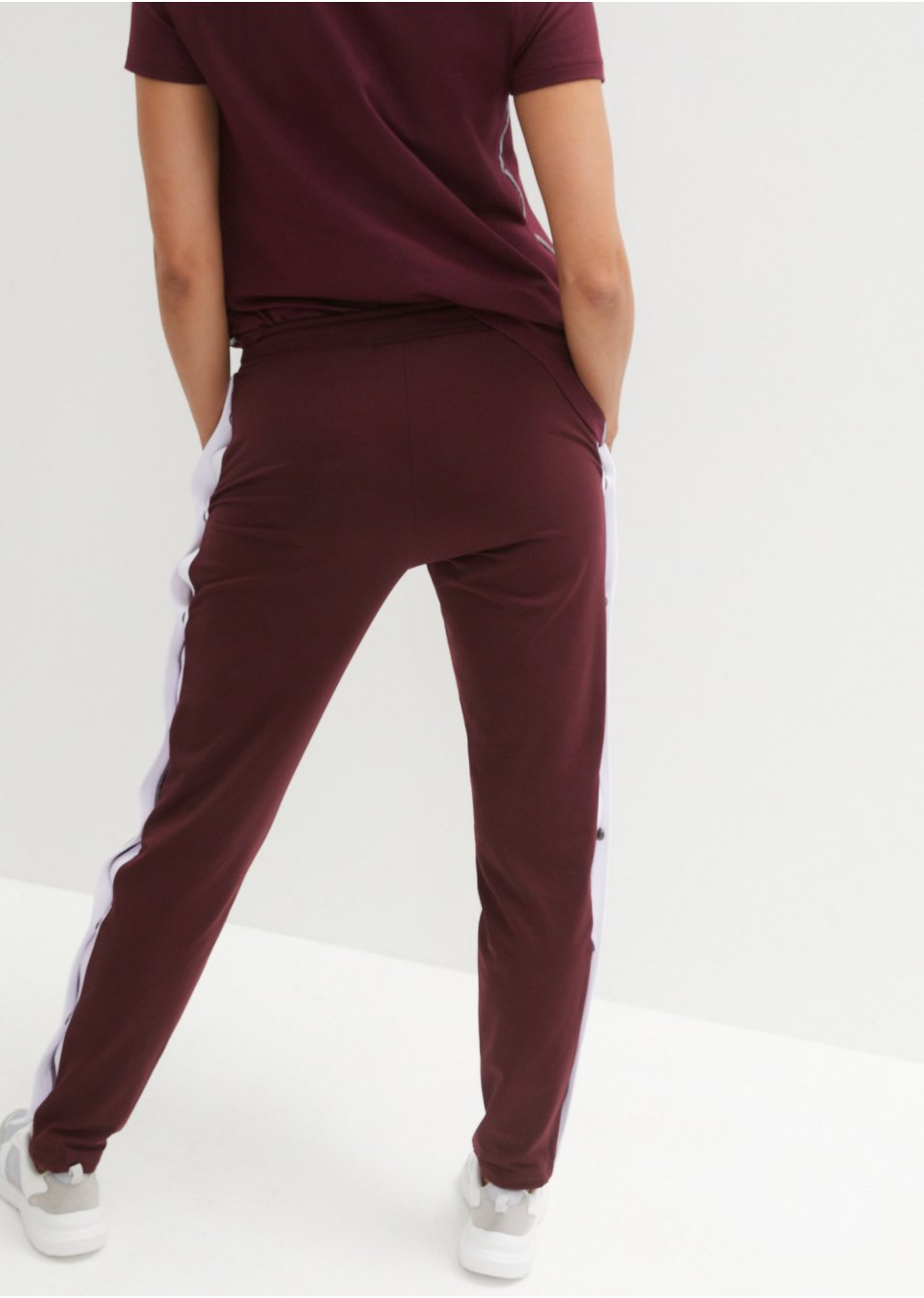 Pantalon de jogging avec boutons-pression