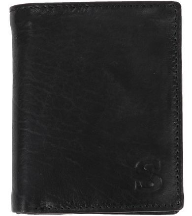Suitable Portemonnee Nikkei Zwart Leer - Skim Proof 1104- Nikkei Black kopen