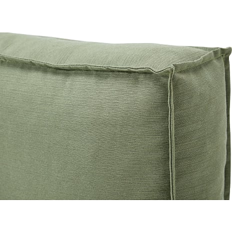 Silja pallehynde ryg 120 cm - støvet grøn