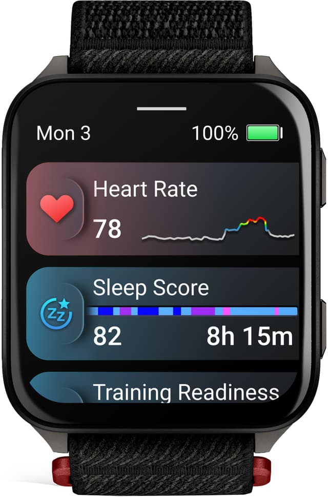 Garmin Venu X1 smartur (sort)