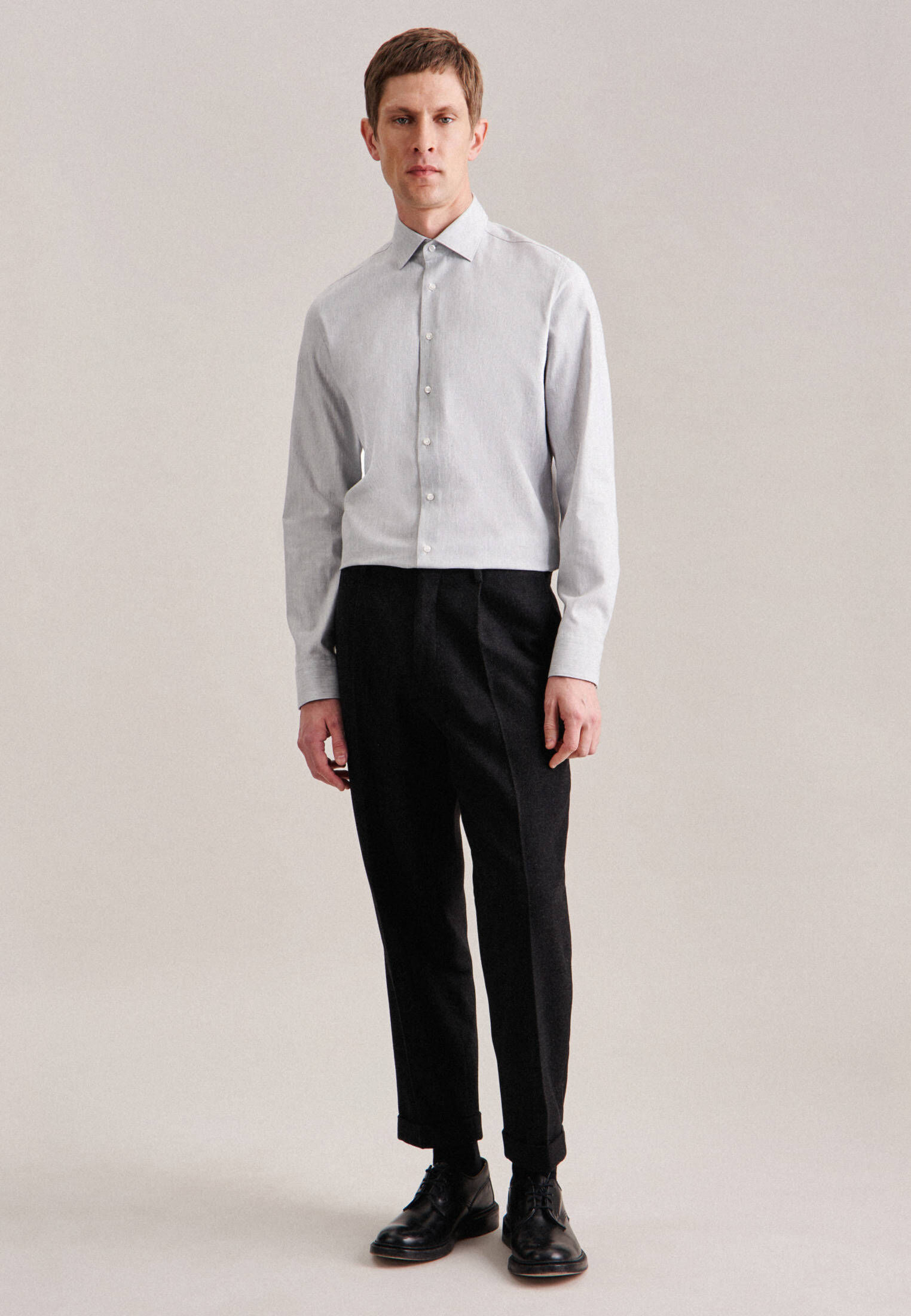 Seidensticker| Herren Flanellhemd Slim