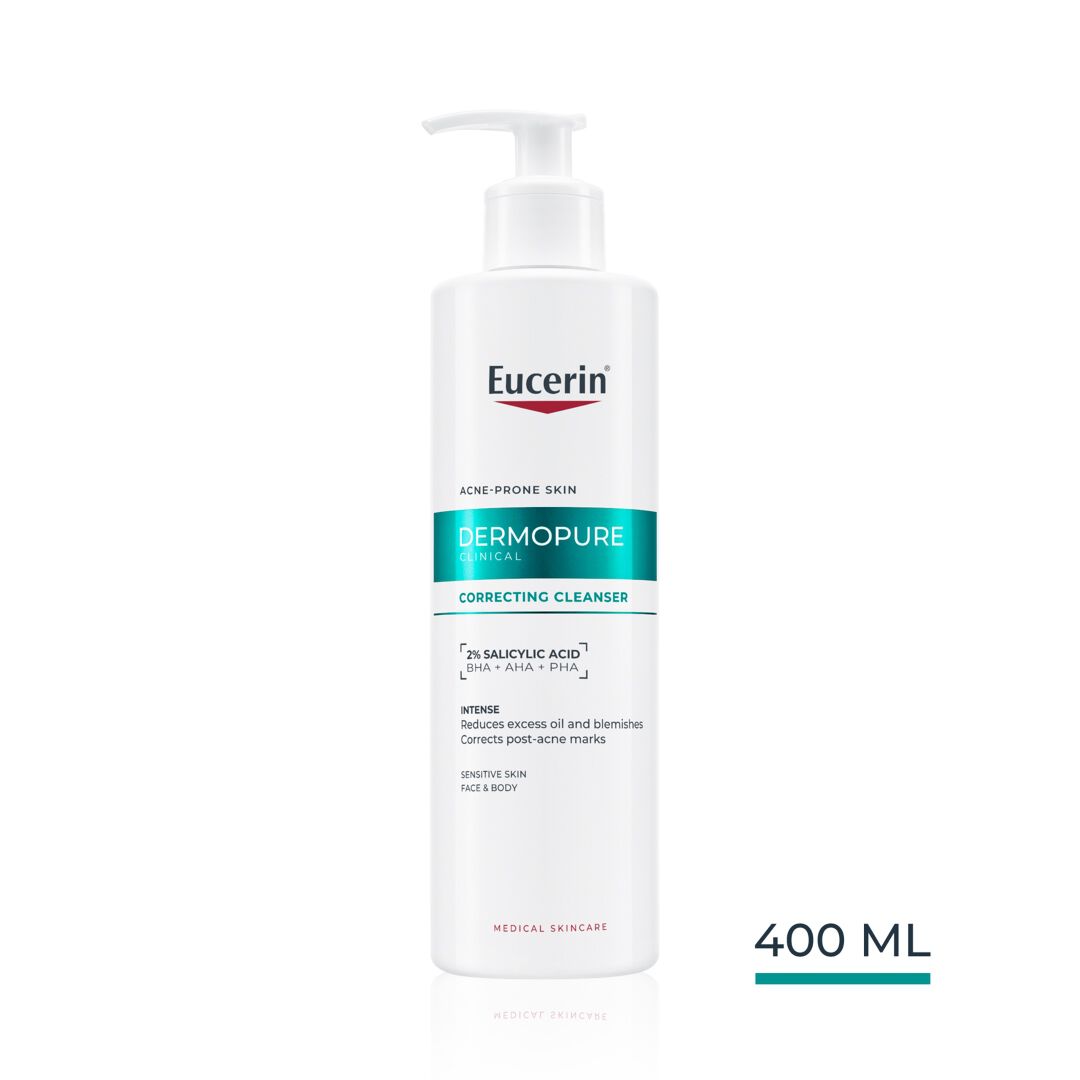 EUCERIN  DermoPure Gel de Limpeza Concentrado - 400ml