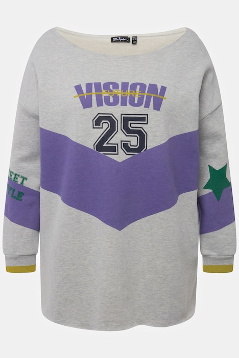 Sweater, Vision, Rollkanten, Rundhals, Langarm