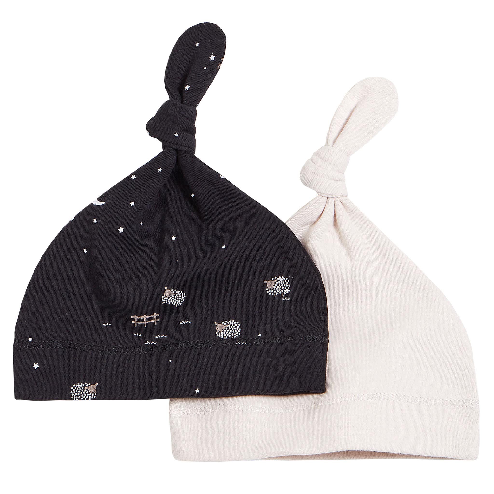 Petit Lem Ensemble de 2 Bonnets Moutons 0-3mois