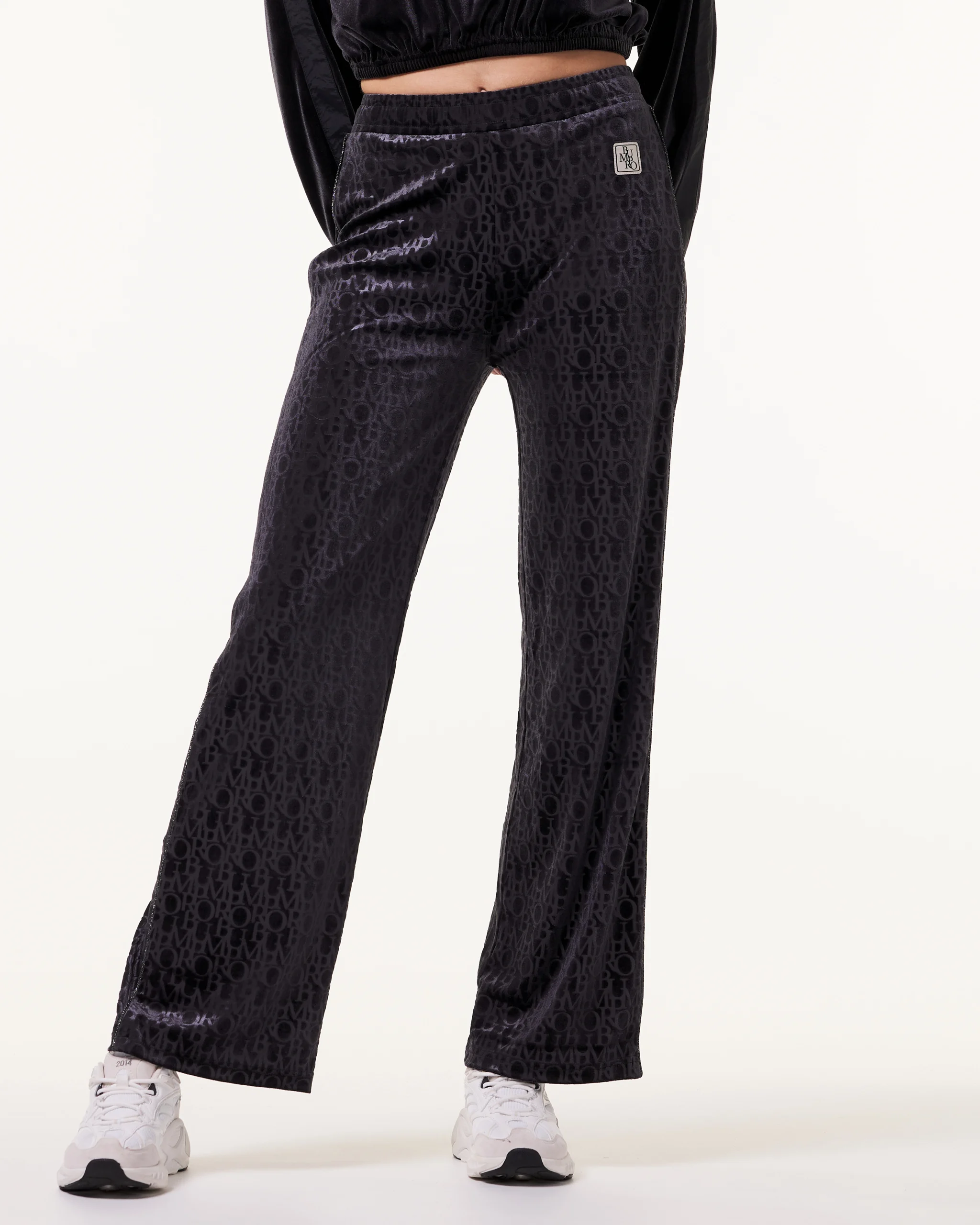 Bumpro SETT Logomania Velour Black