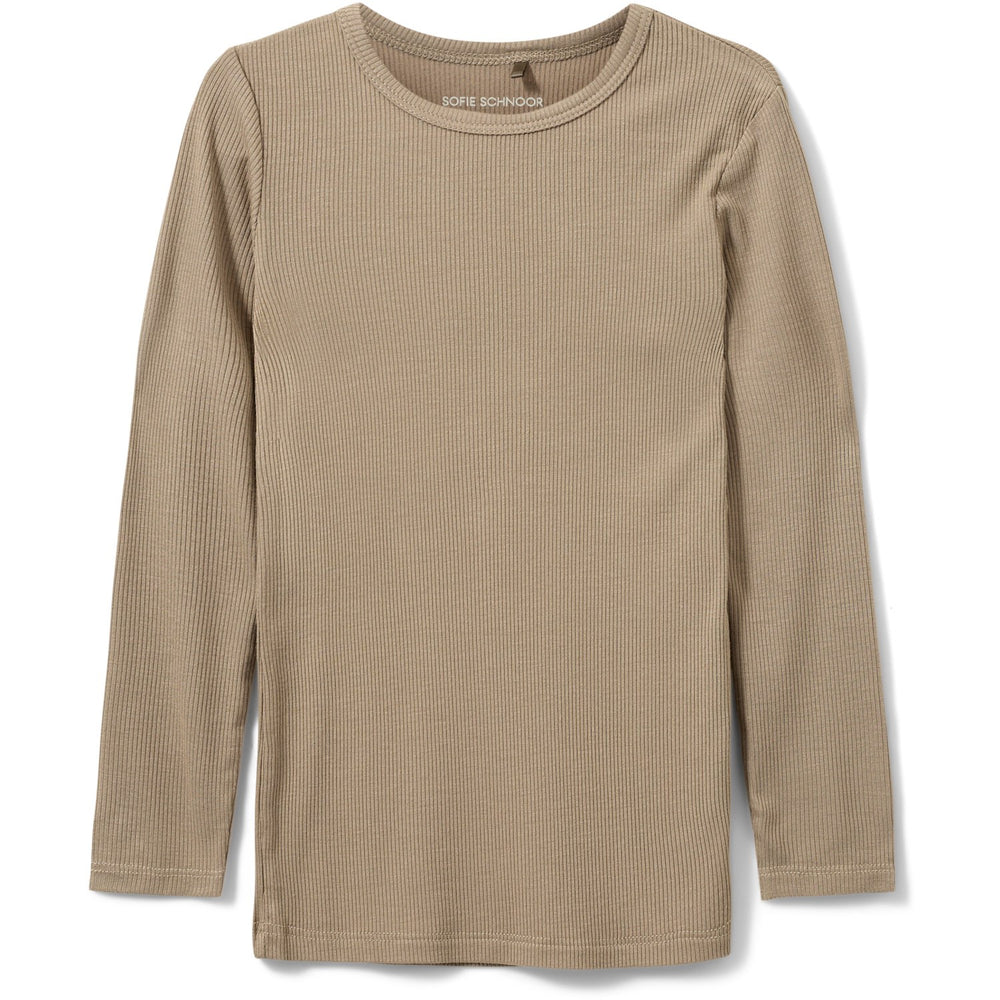Køb Sofie Schnoor Dark Sand Petriciask Bluse
