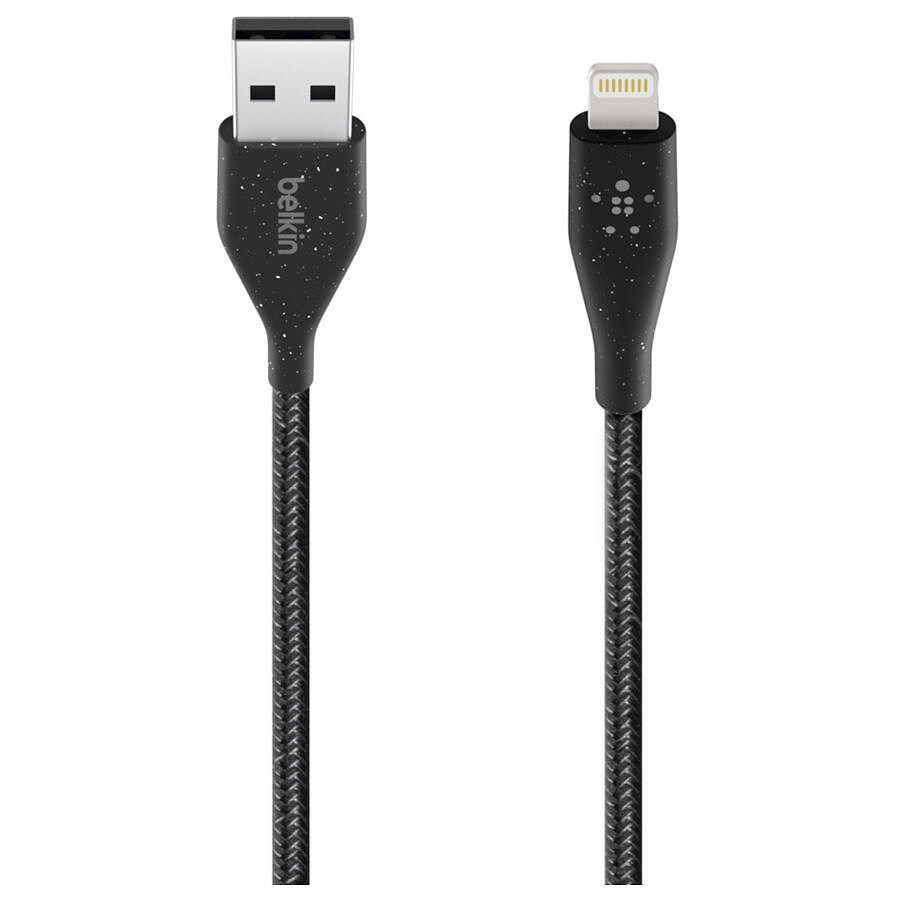 Belkin Câble Duratek Plus USB-A vers Lightning (noir) - 1,2 m