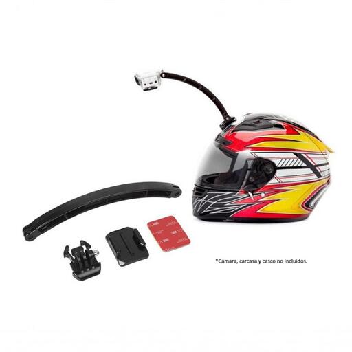 Extensão para selfies em capacete Ksix para GoPro e câmeras de ação.