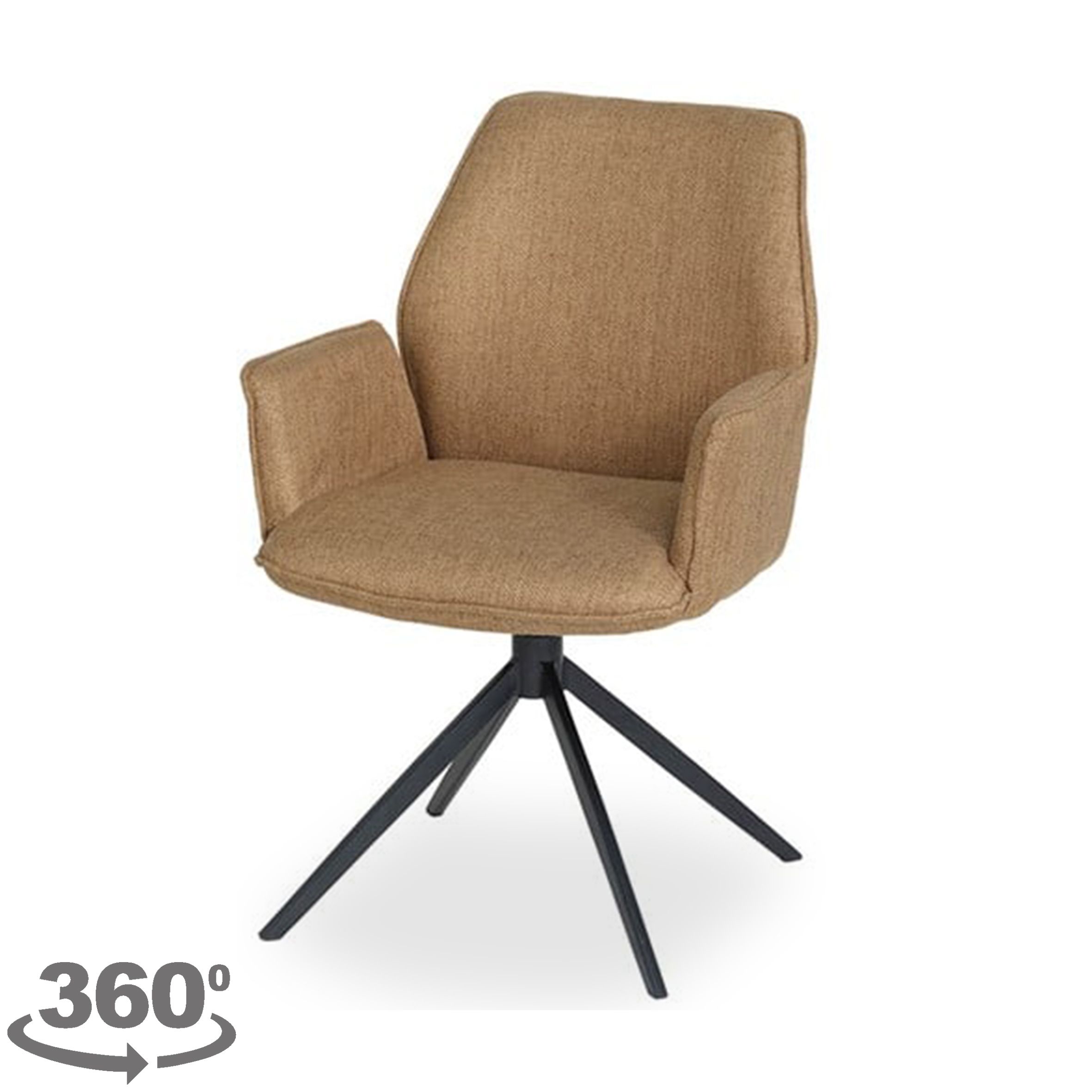 Eetkamerstoel Brass Revi B59 x D64 x H90 cm