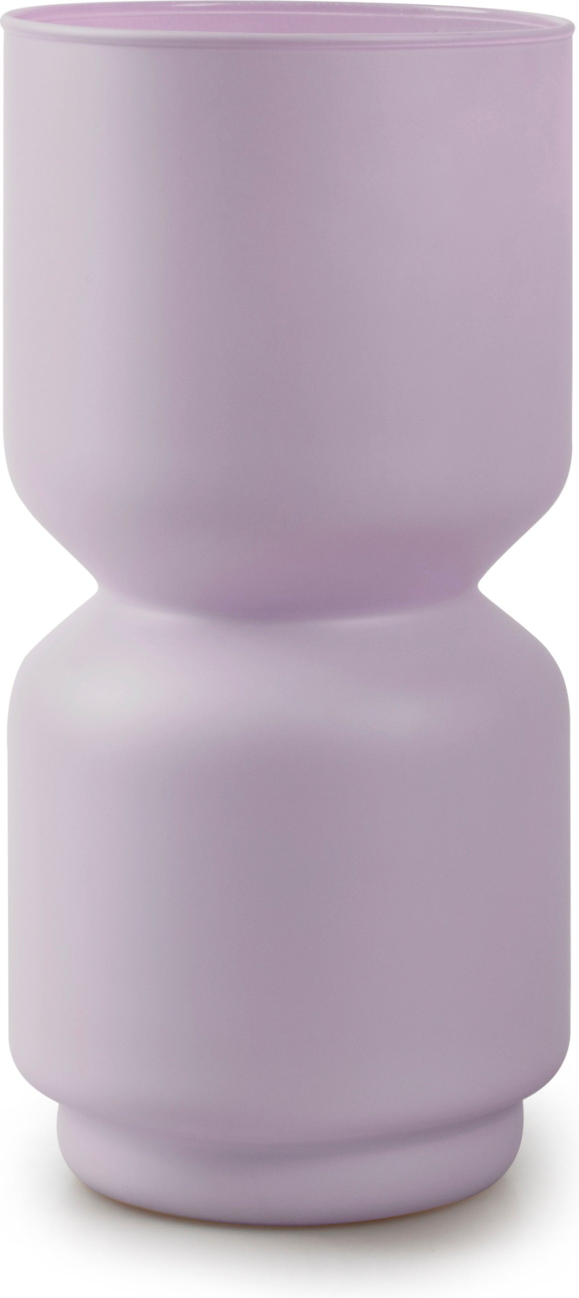 Jodeco vaas Funny paars D 12 H 25 cm