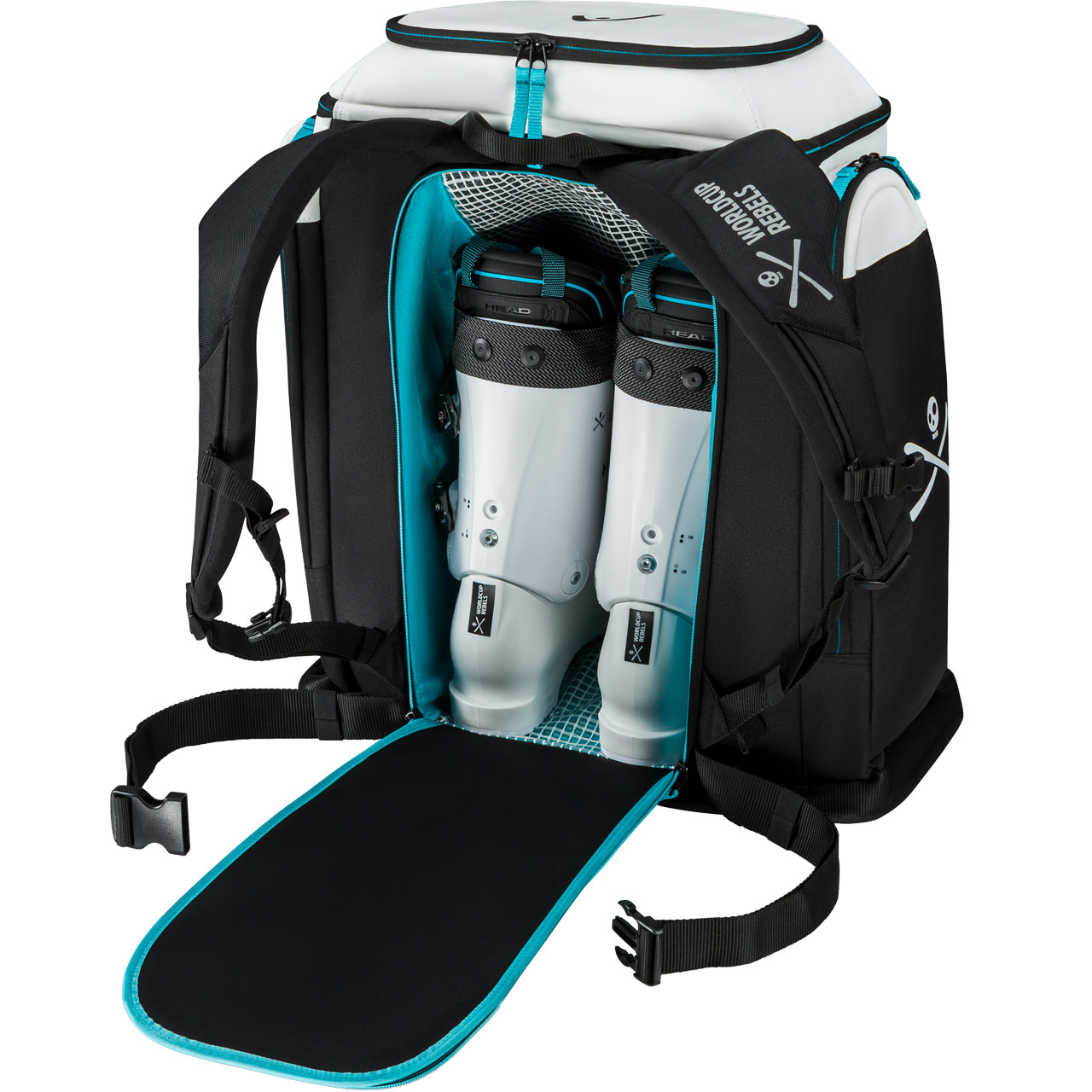 Head Rebels Racing Backpack S 70L black/white/speed blue | Head Skischuhtaschen | Head Skitaschen | Head | H | MARKEN | XSPO