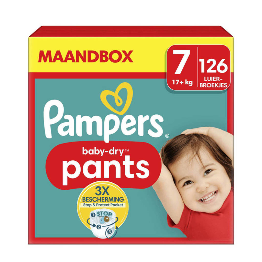 BandenMaat 7 maandbox - 126 luierbroekjes - 17kg+