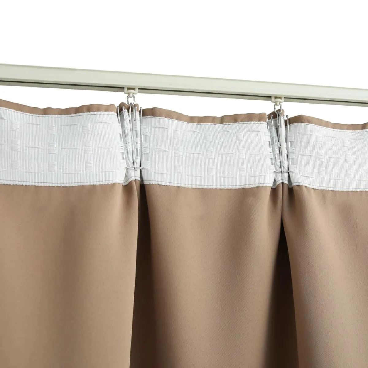 vidaXL Rideau occultant - Taupe