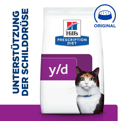 Hill's VET Katze Prescription Diet y/d Thyroid Health 1.5kg
