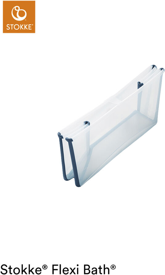 Stokke Stokke Flexi Bath Transparent Blue Transparent & blå