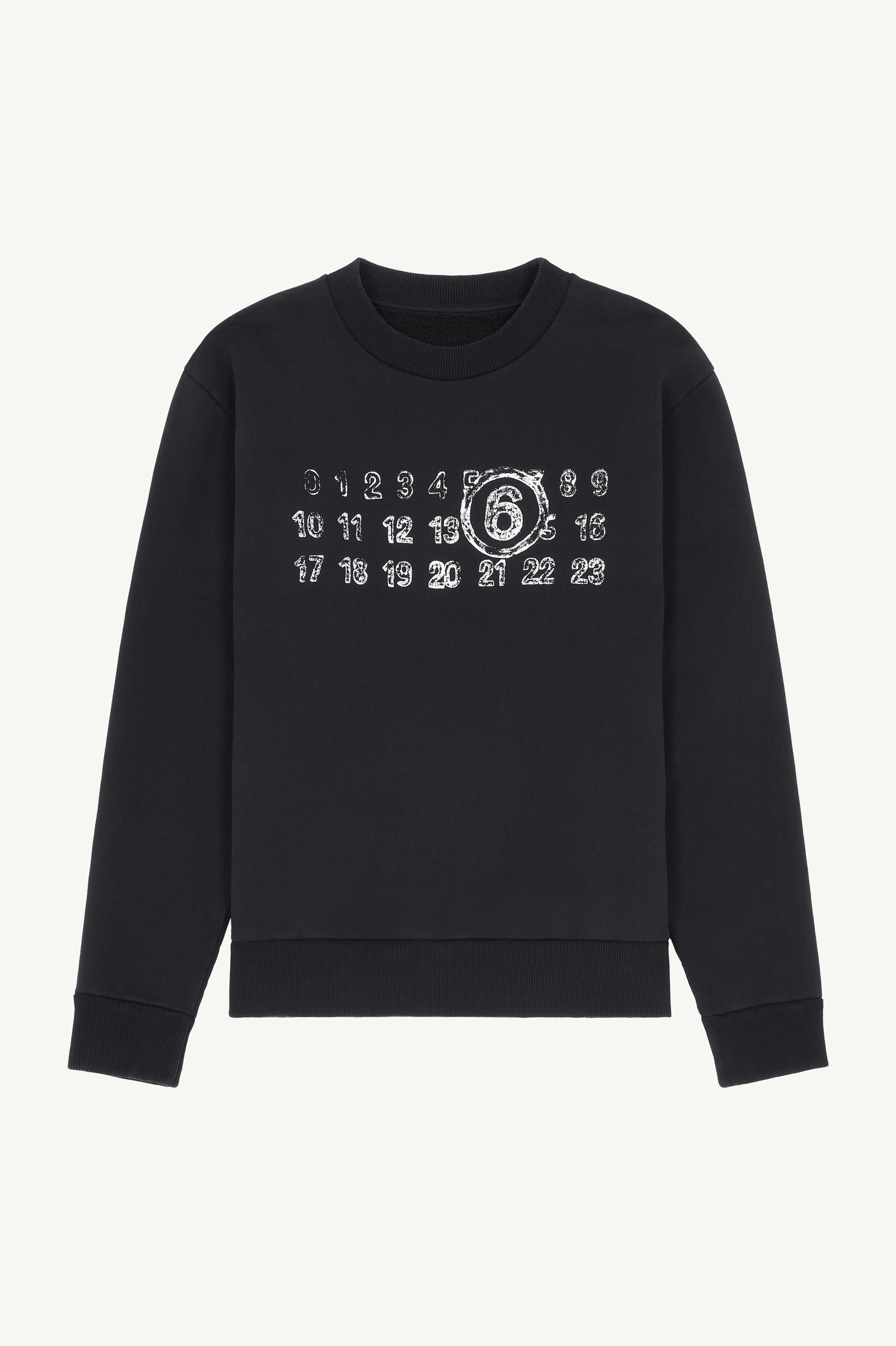 Sweat-shirt imprimé jersey brossé | femme
