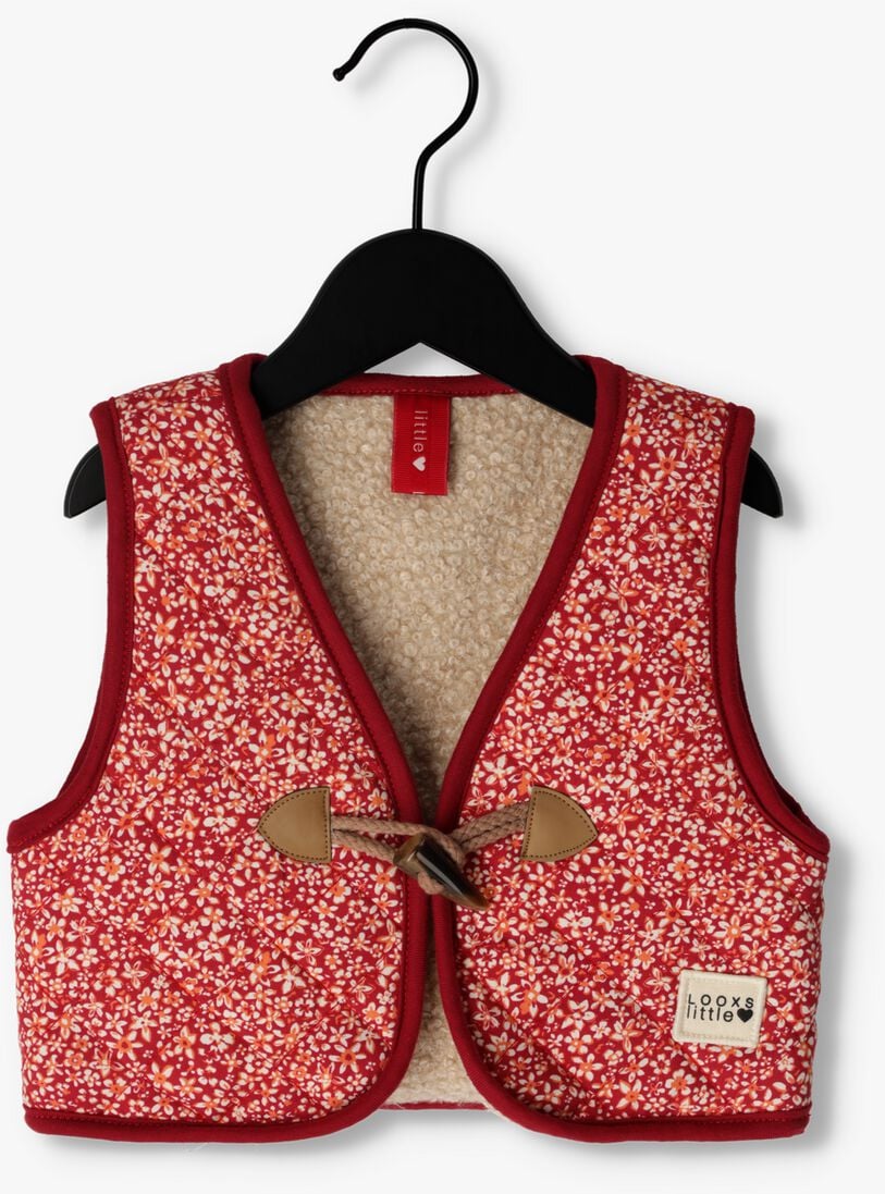LOOXS rode looxs gilet little floral gilet