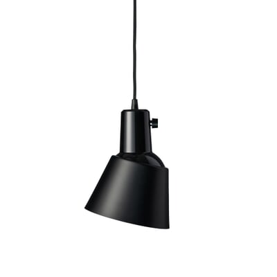 Pendelleuchte K831, RAL 9005 Tiefschwarz