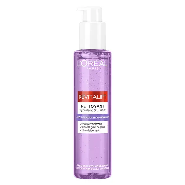 L'Oréal Paris Revitalift Filler Gel de Limpeza Hidratante e Suavizante 50ml