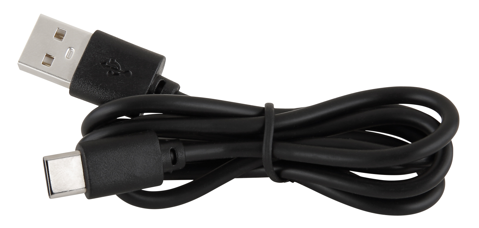 LED-Tischleuchte - schwarz matt - silber satiniert - 44,6 cm