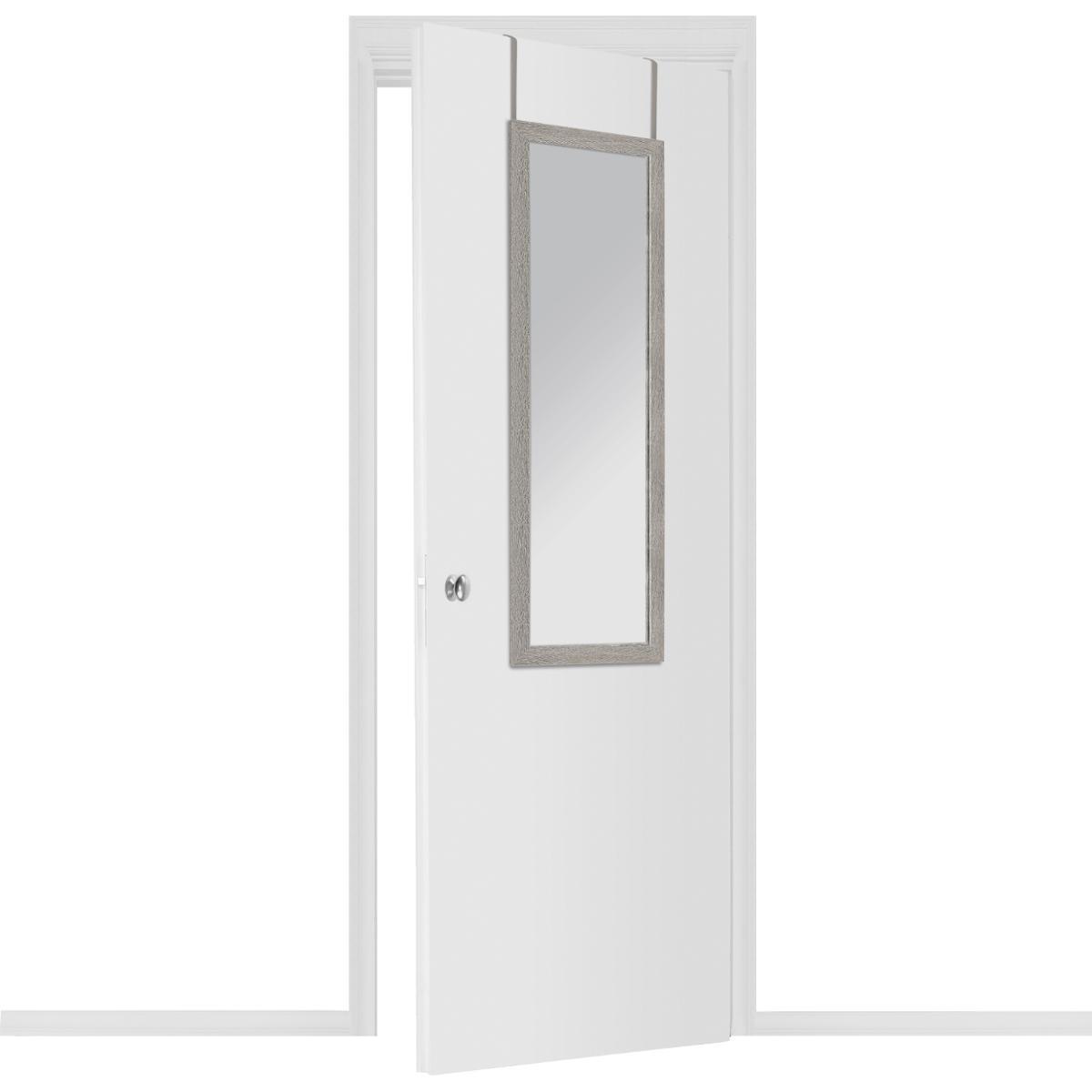 MIROIR PORTE EFFET BOIS 35X109CM