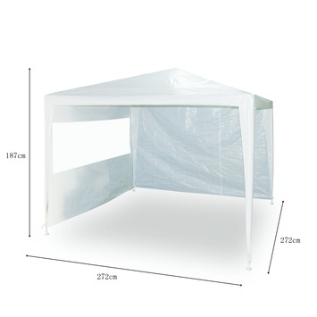 Partytent Zijwand Caribe Wit 2 st.