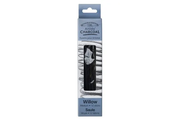 Willow charcoal medium 12pcs