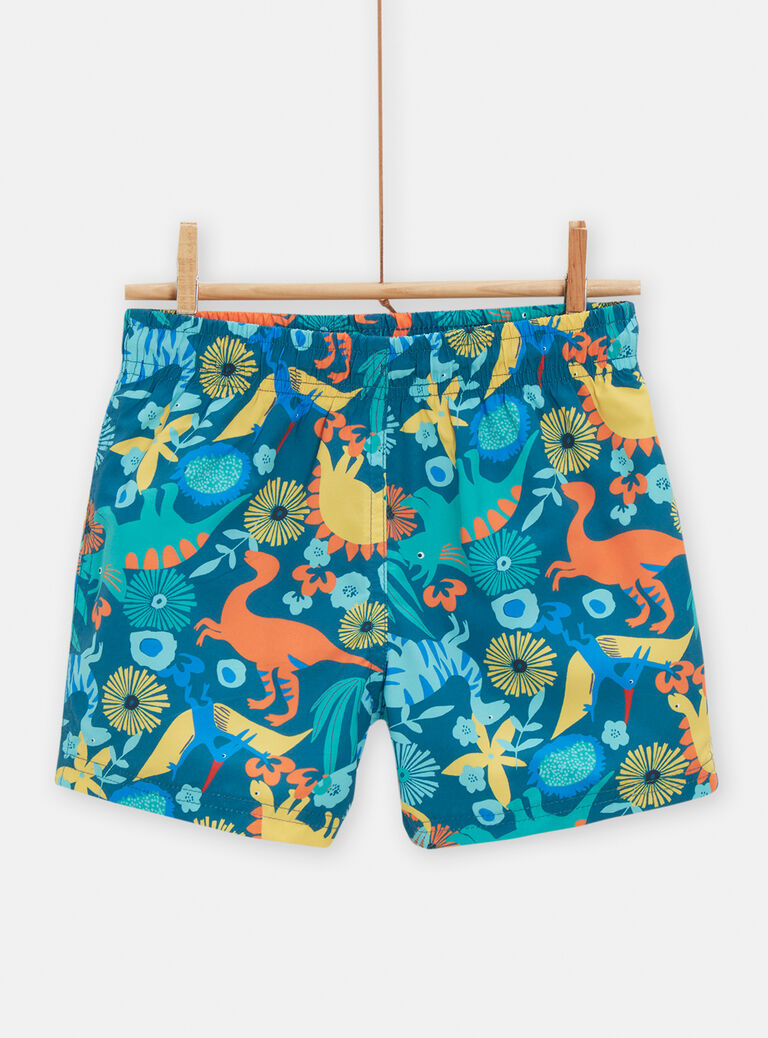 Short de bain imprimé dinosaures pour garçon