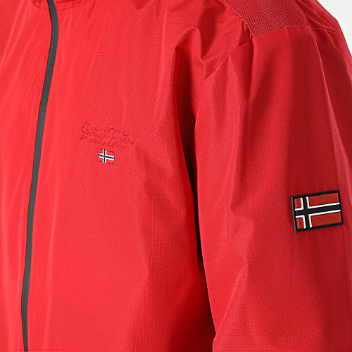 Veste Zippée Rouge