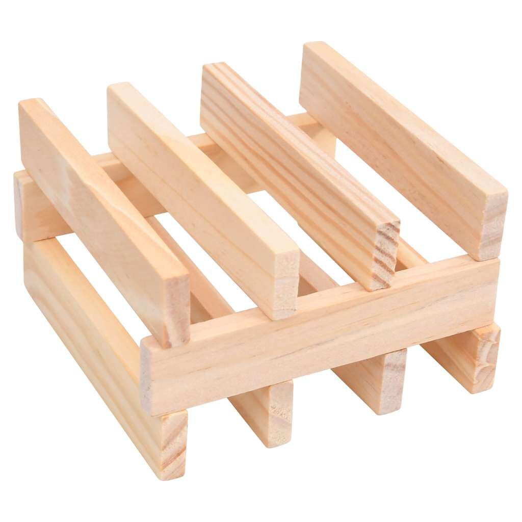 vidaXL Houten blokkenset, 150-delig, geverfd grenenhout