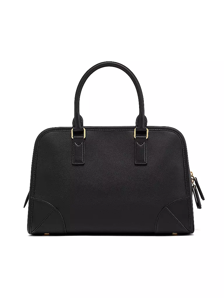 MCM Ledertasche - Henkeltasche AREN BOSTON  Medium  schwarz