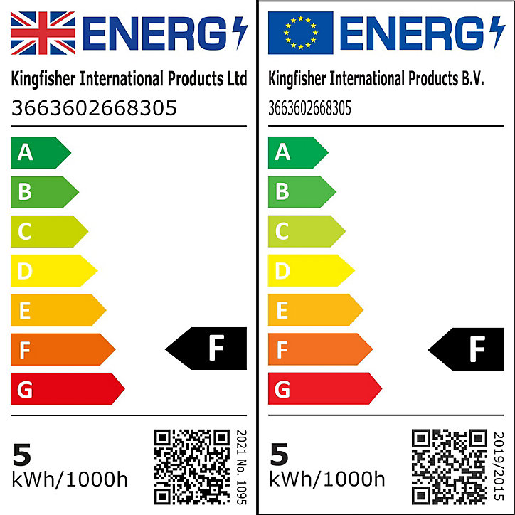 Ampoule LED GU10 spot Diall variable 4,5W=50W blanc chaud