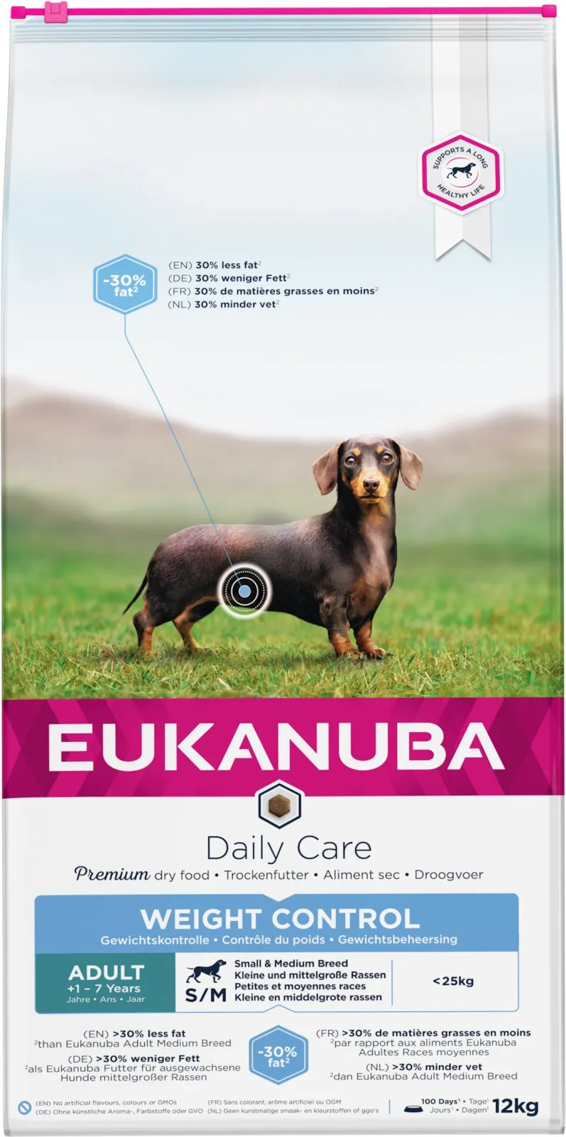 Eukanuba Euk DailyCare Adult Weight Control Small/Medium 12 kg