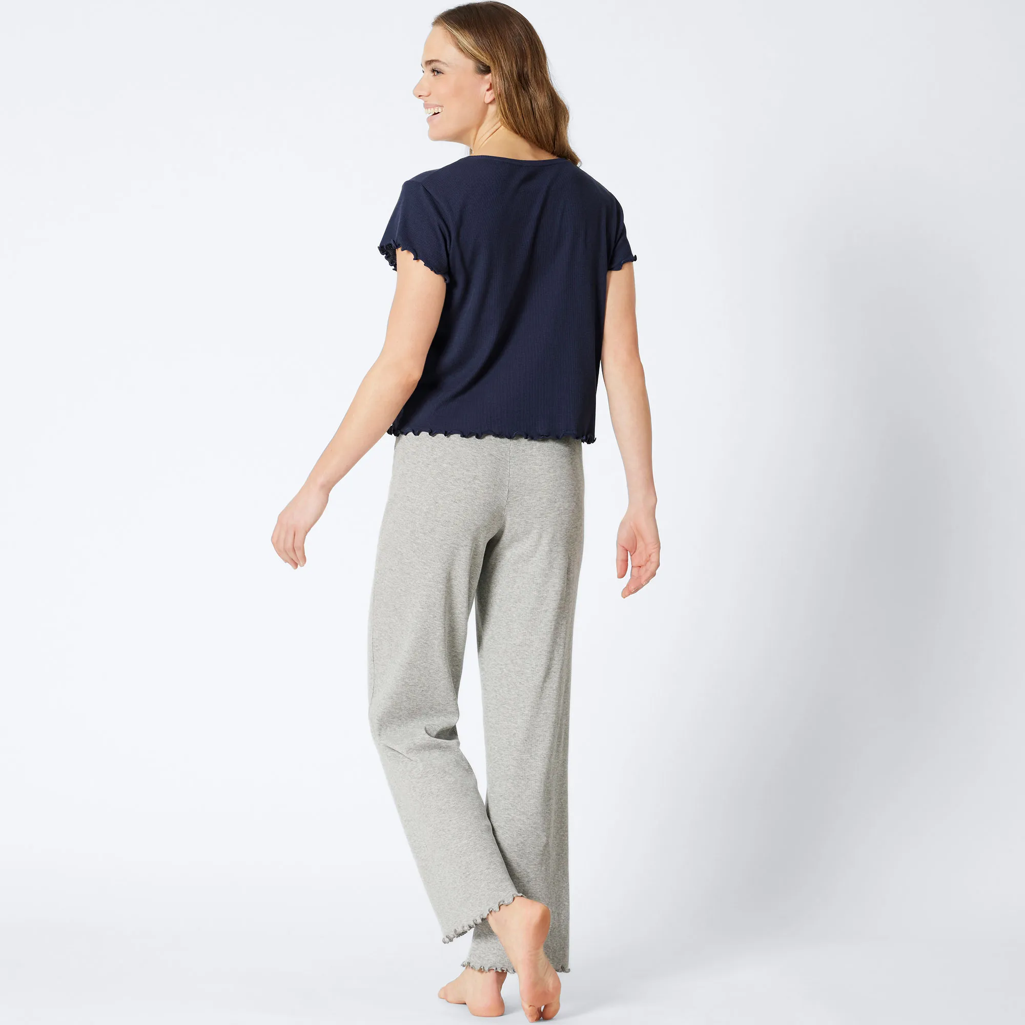 Damen-Schlafhose, Mix&Match