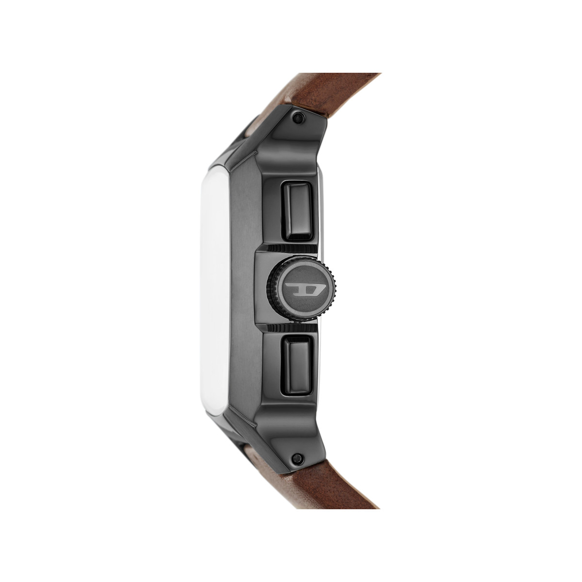 Montre DIESEL cliffhanger homme bracelet cuir marron