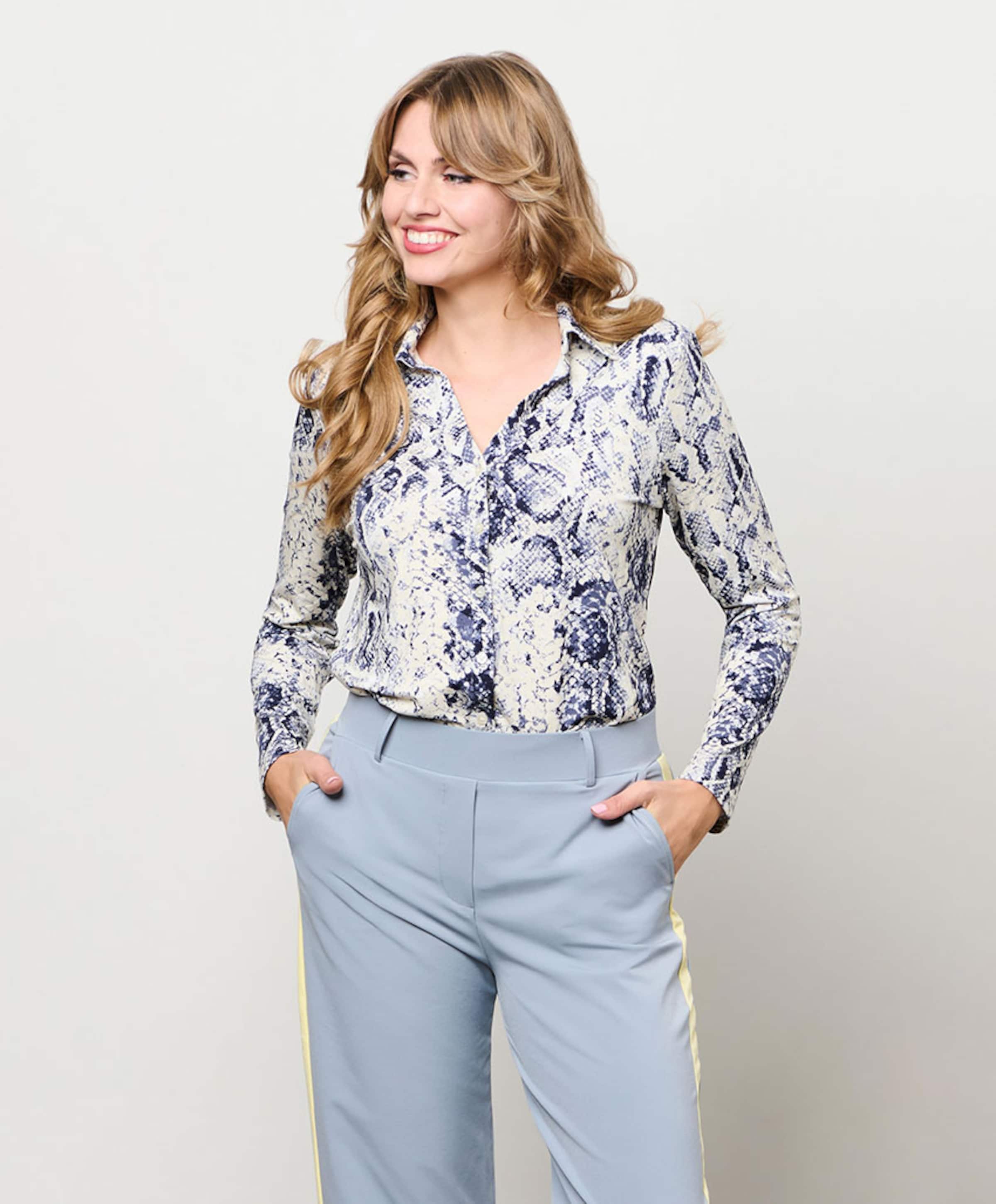 &Co Woman Dames blouse blauw